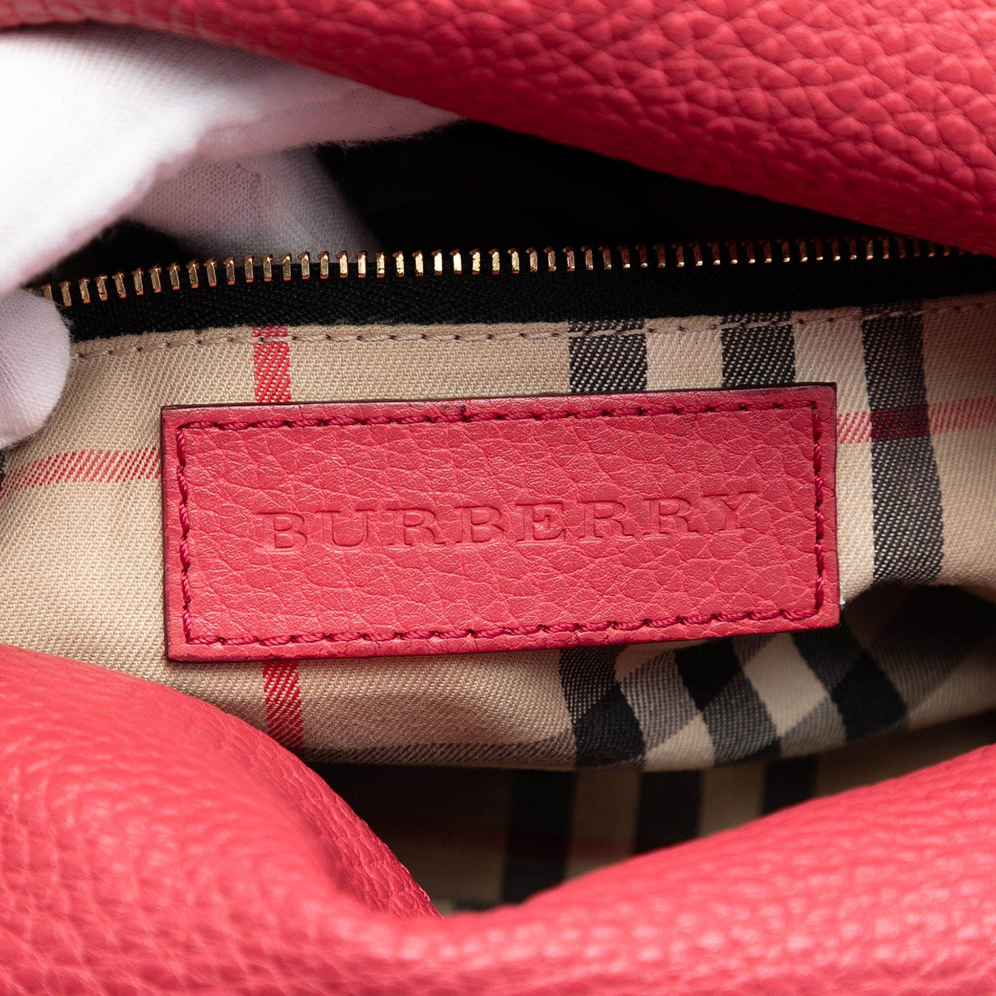 Burberry Grained Calfskin Leah Crossbody