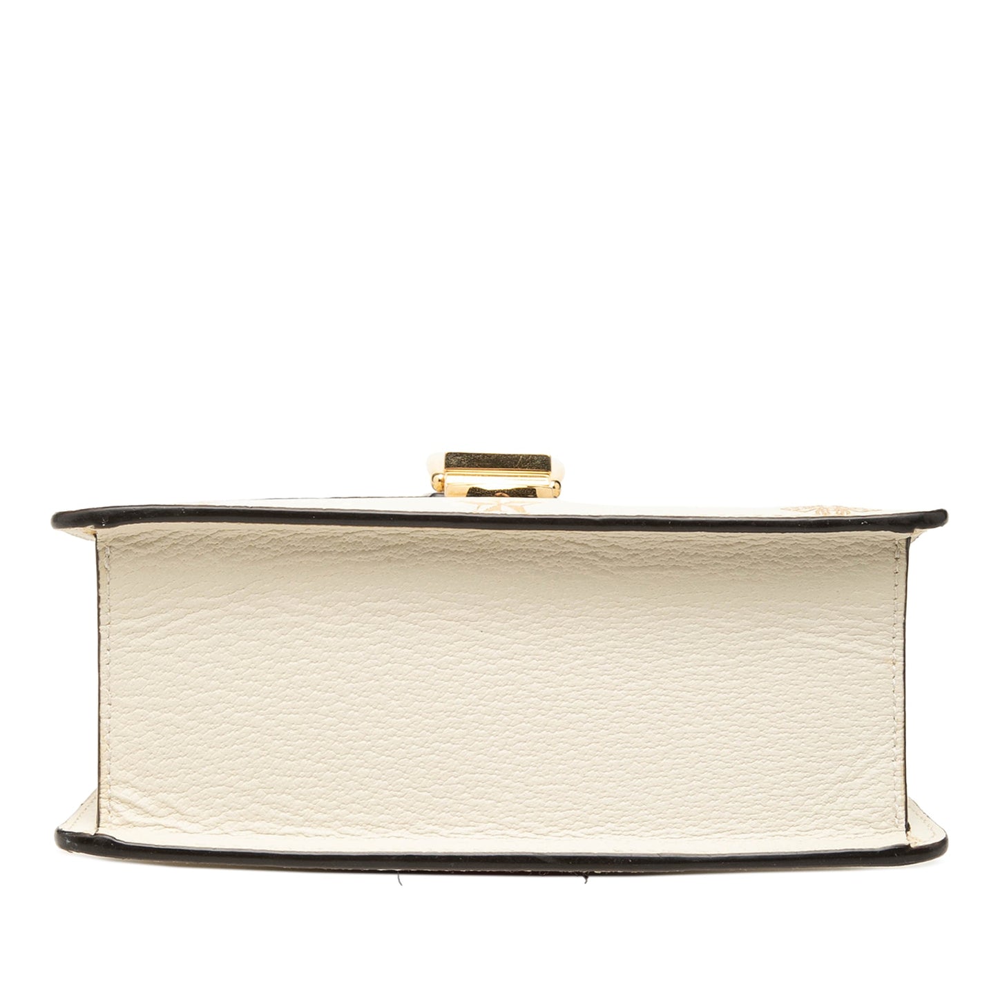 Gucci Mini Calfskin Bee Star Web Sylvie Top Handle Bag
