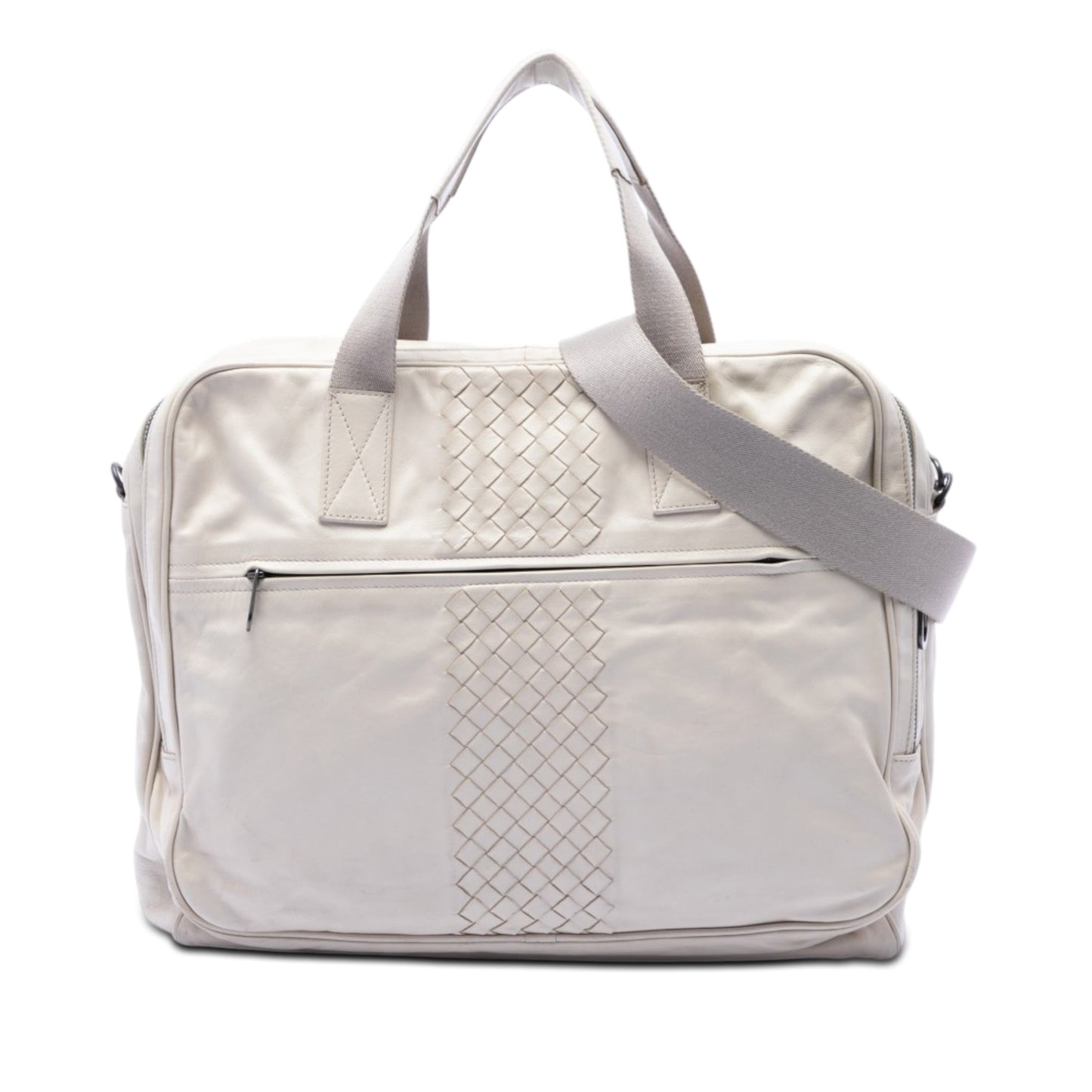 Bottega Veneta Intrecciato Trimmed Nappa Business Bag