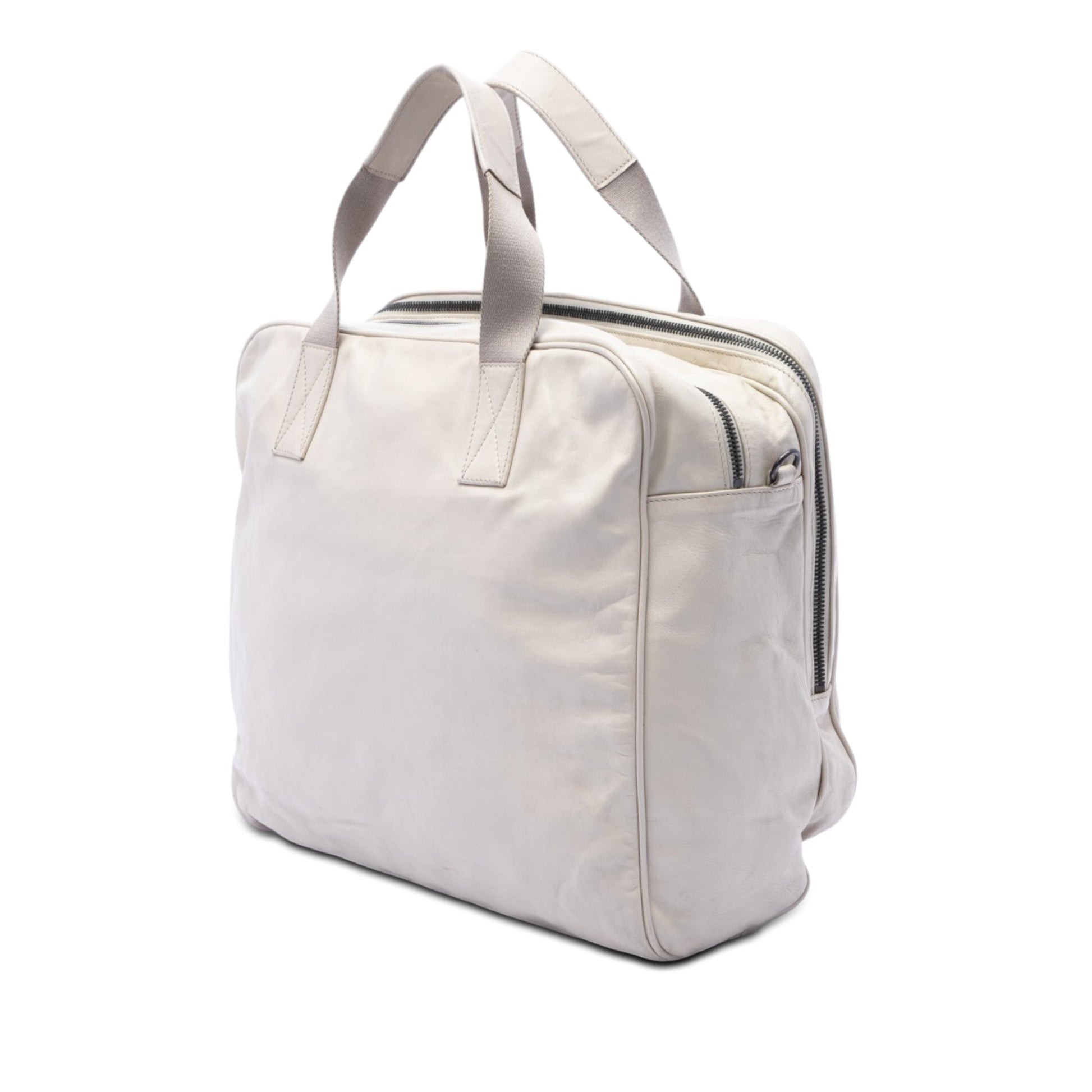 Bottega Veneta Intrecciato Trimmed Nappa Business Bag