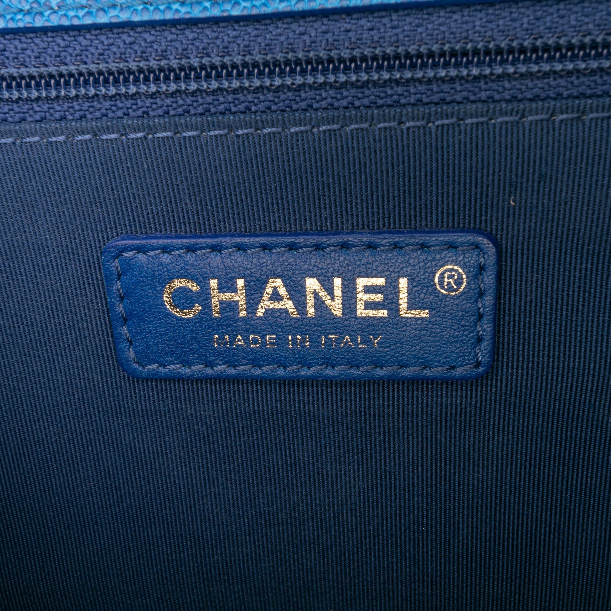 Chanel Medium Quilted Caviar Sunset On The Sea Flap