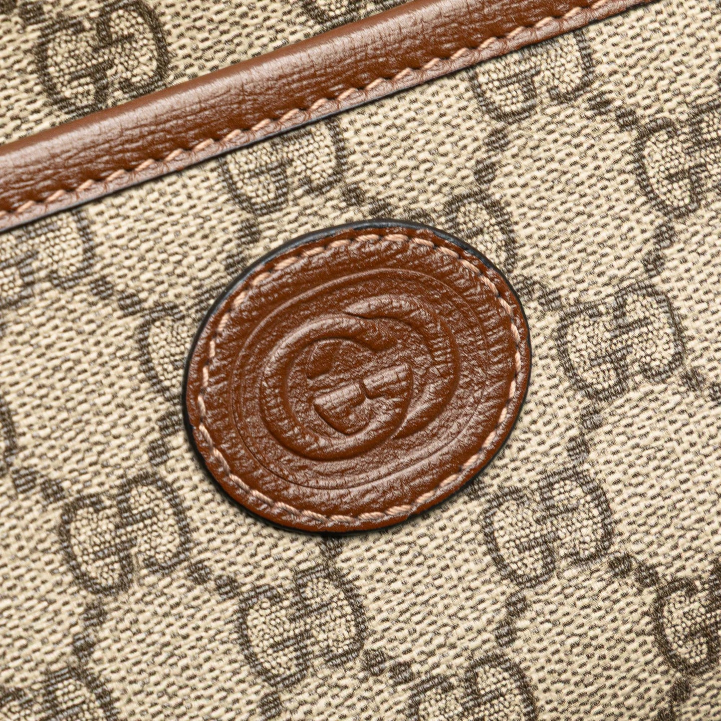Gucci GG Supreme Interlocking G Clutch