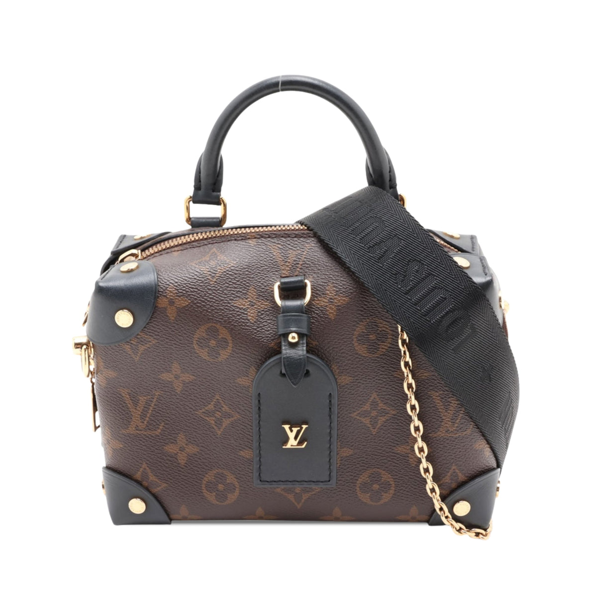 Louis Vuitton Monogram Petite Malle Souple — Brown