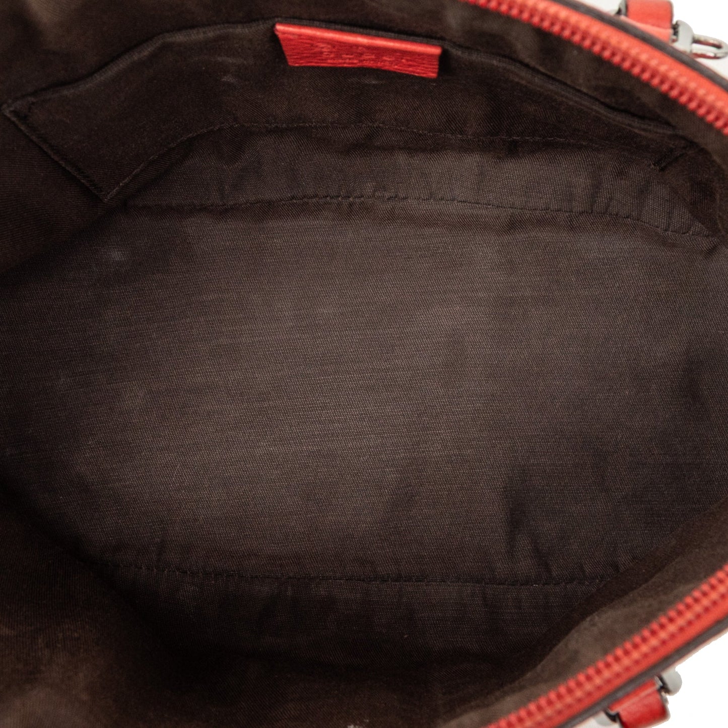 Gucci Mini Calfskin Web Dome Satchel