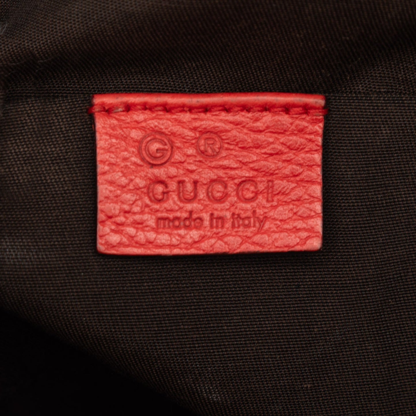 Gucci Mini Calfskin Web Dome Satchel