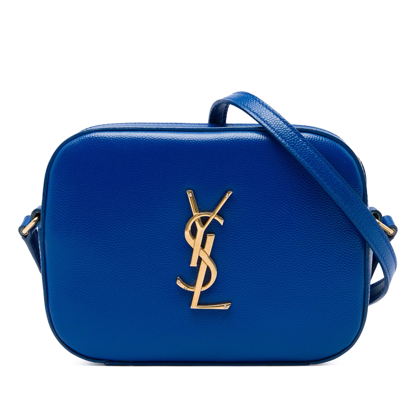 Saint Laurent Small Grain De Poudre Classic Monogram Camera Bag