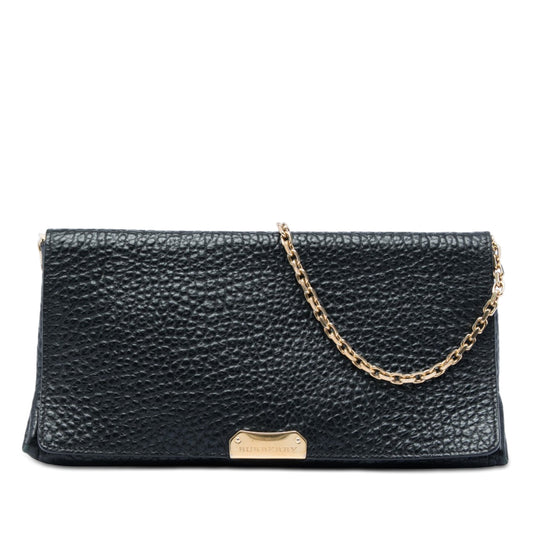Burberry Medium Grained Calfskin Mildenhall Crossbody