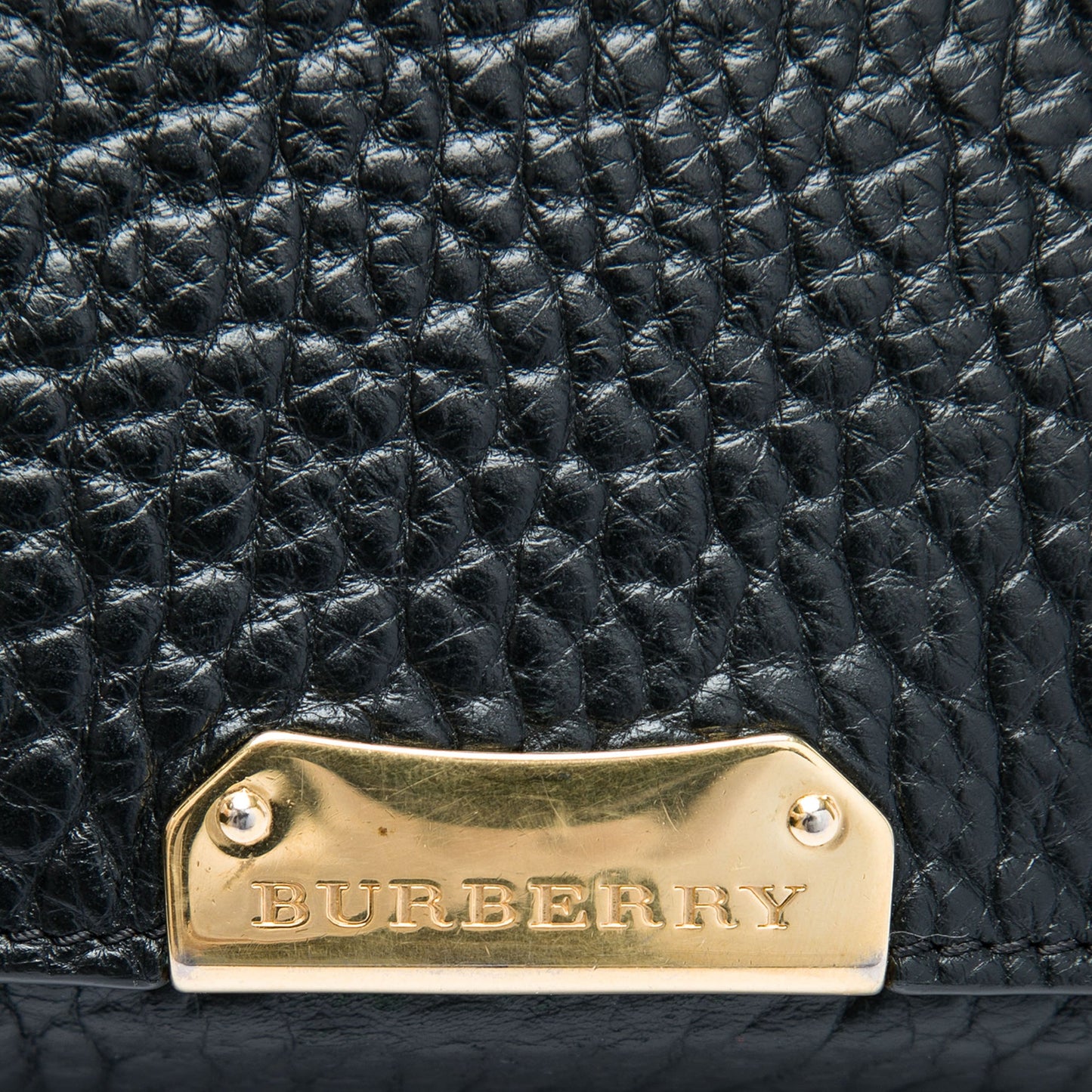 Burberry Medium Grained Calfskin Mildenhall Crossbody
