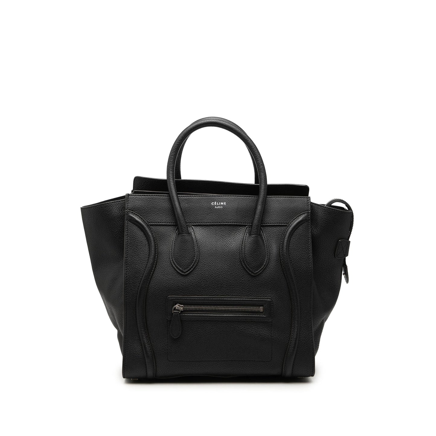 Celine Mini Grained Calfskin Luggage Tote