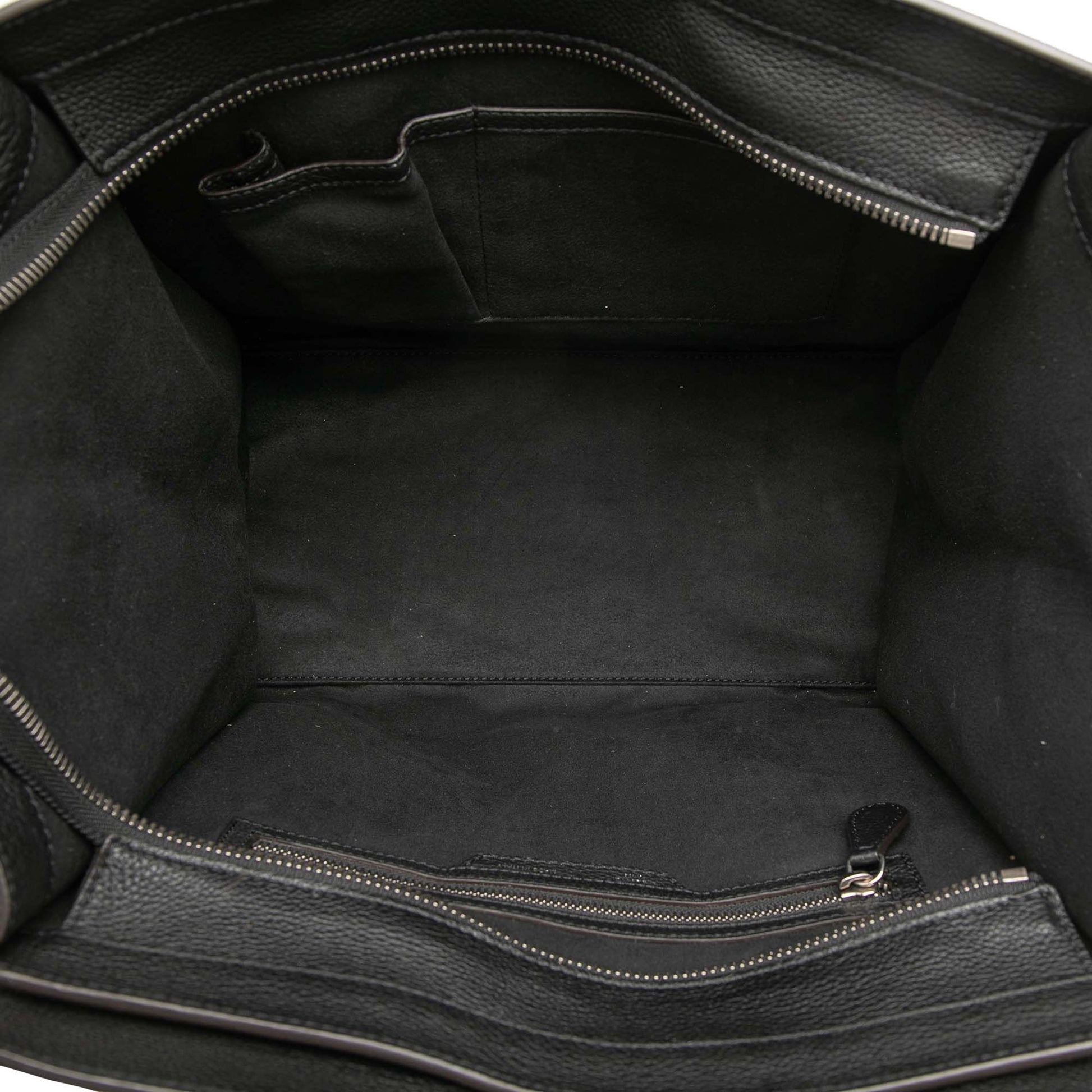 Celine Mini Grained Calfskin Luggage Tote