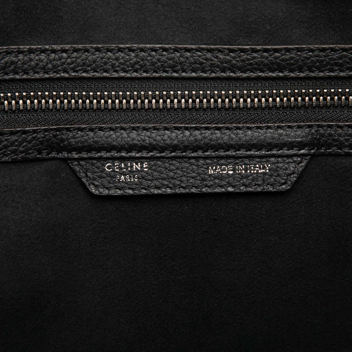Celine Mini Grained Calfskin Luggage Tote