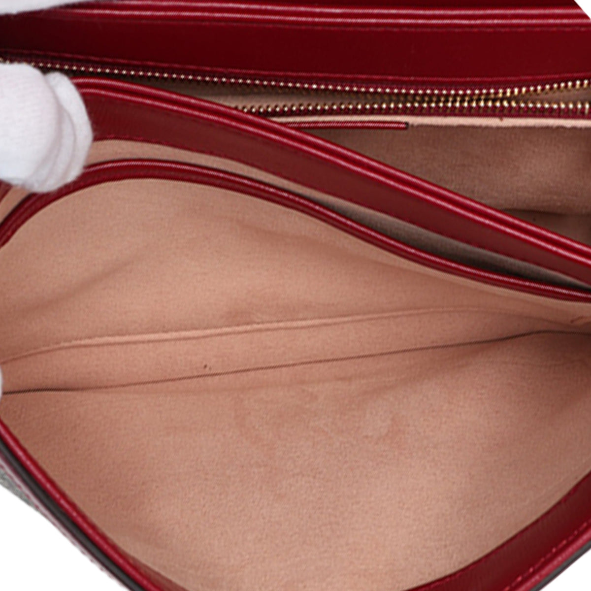 Gucci Medium GG Supreme Horsebit 1955 Shoulder Bag — Beige