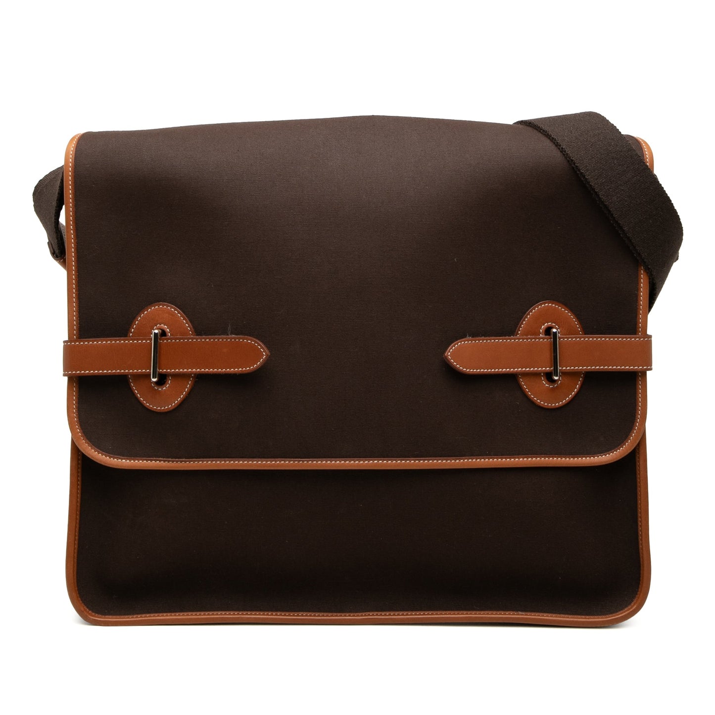 Hermès Toile Officier Buenaventura Messenger PM