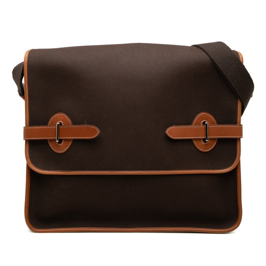 Hermès Toile Officier Buenaventura Messenger PM