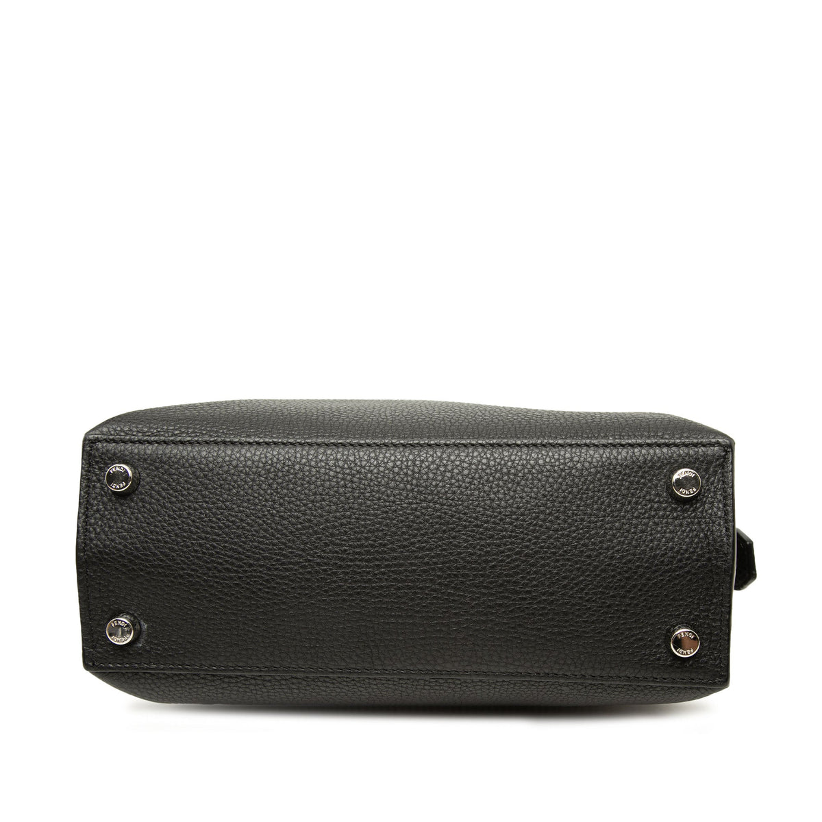 Fendi Mini Leather Peekaboo Iconic Essential Satchel