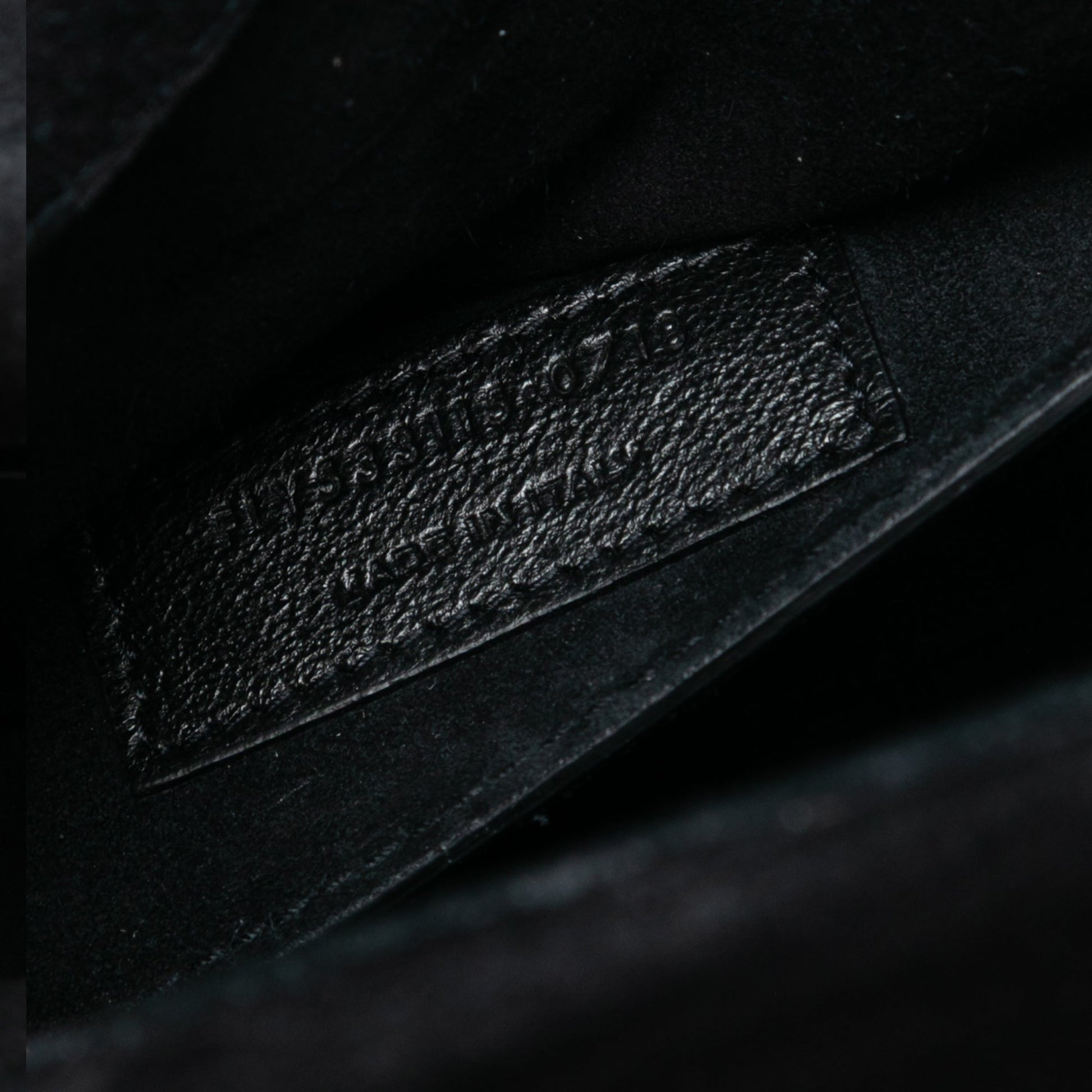 Saint Laurent Medium Studded Suede Monogram Sulpice Crossbody