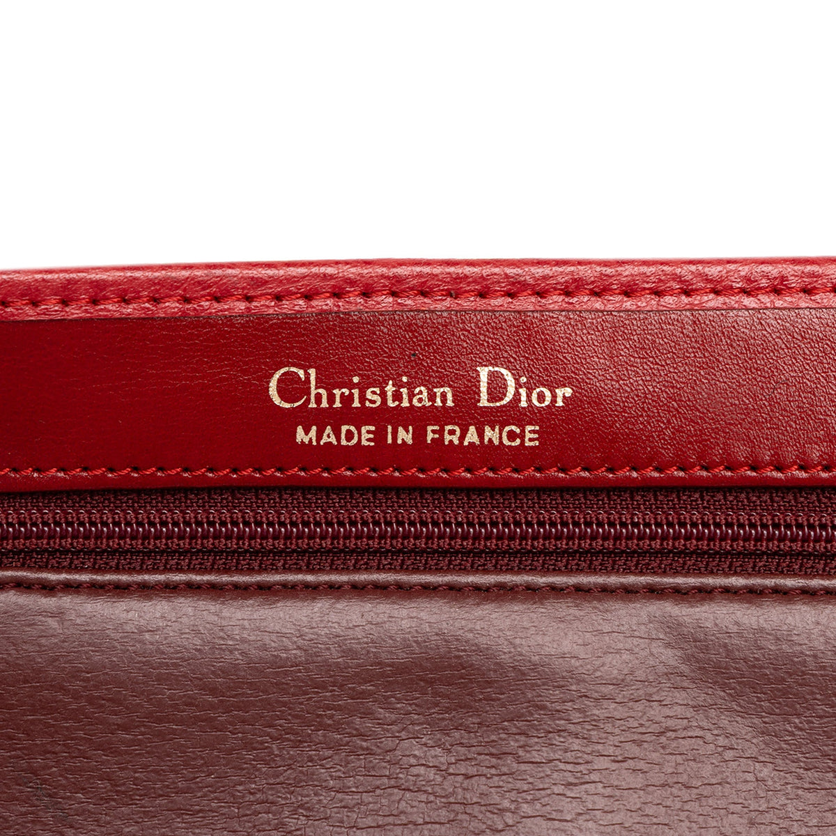 Dior Leather Shoulder Bag