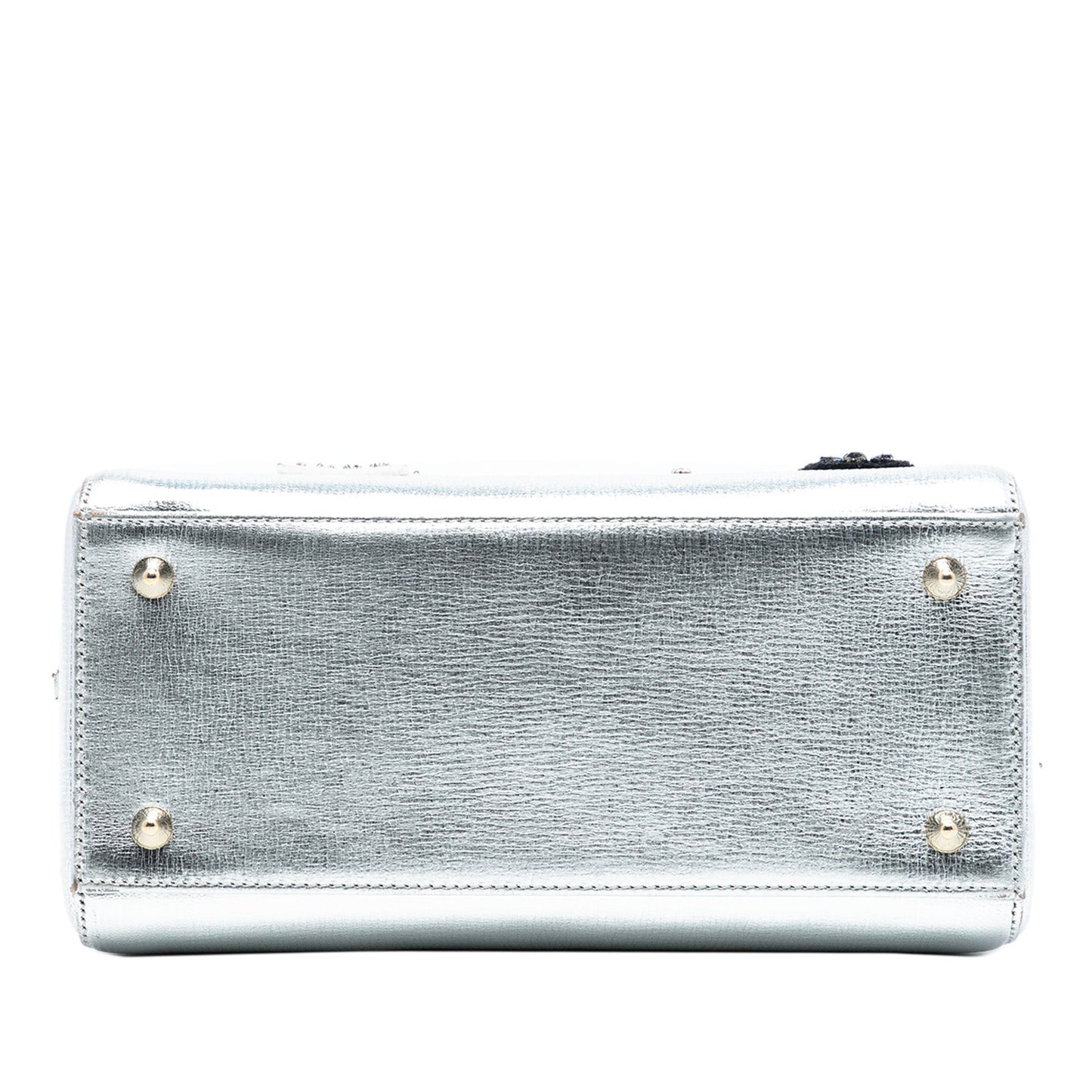 Dior Medium Calfskin Patch Embellished Lady Dior