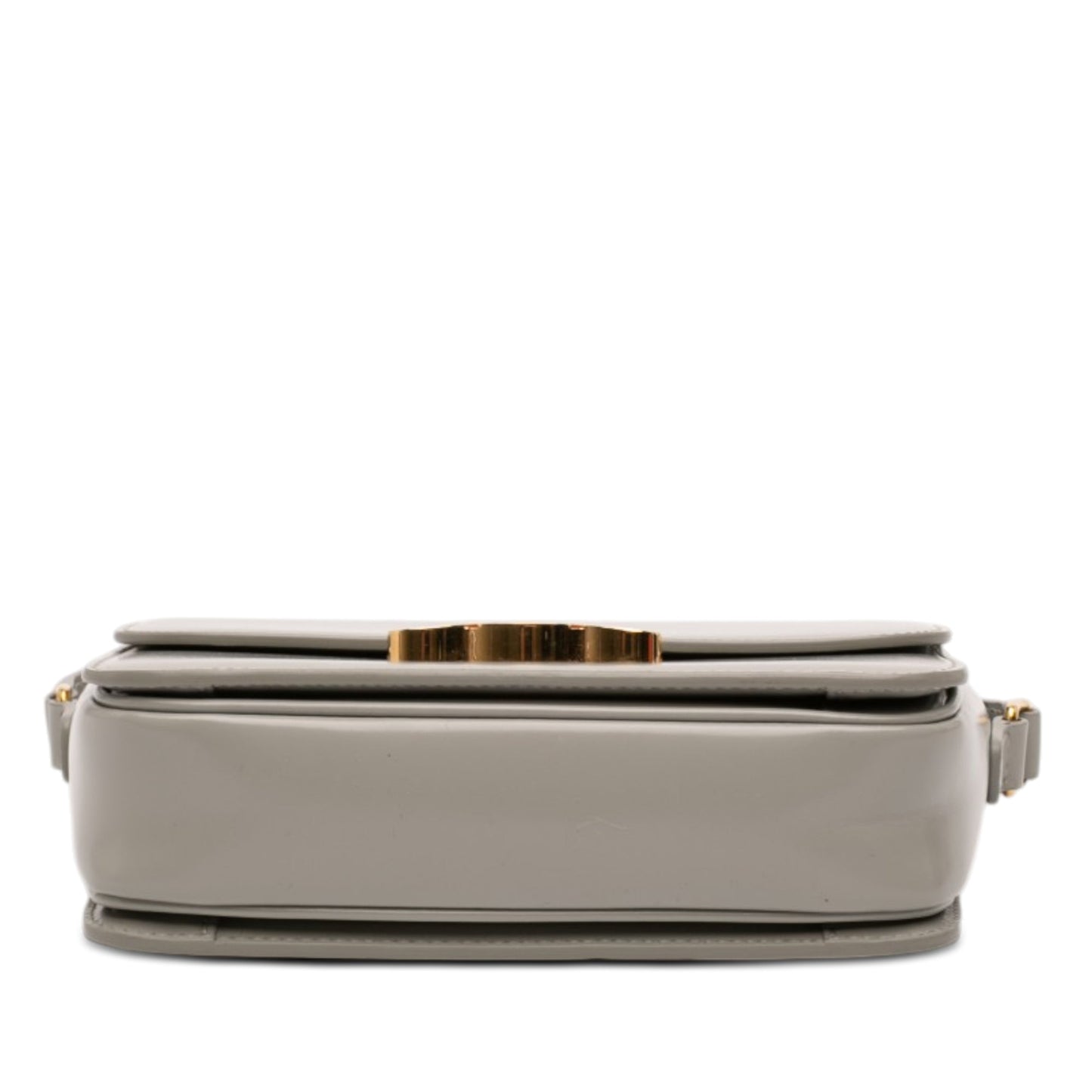 Celine Teen Shiny Calfskin Triomphe Crossbody