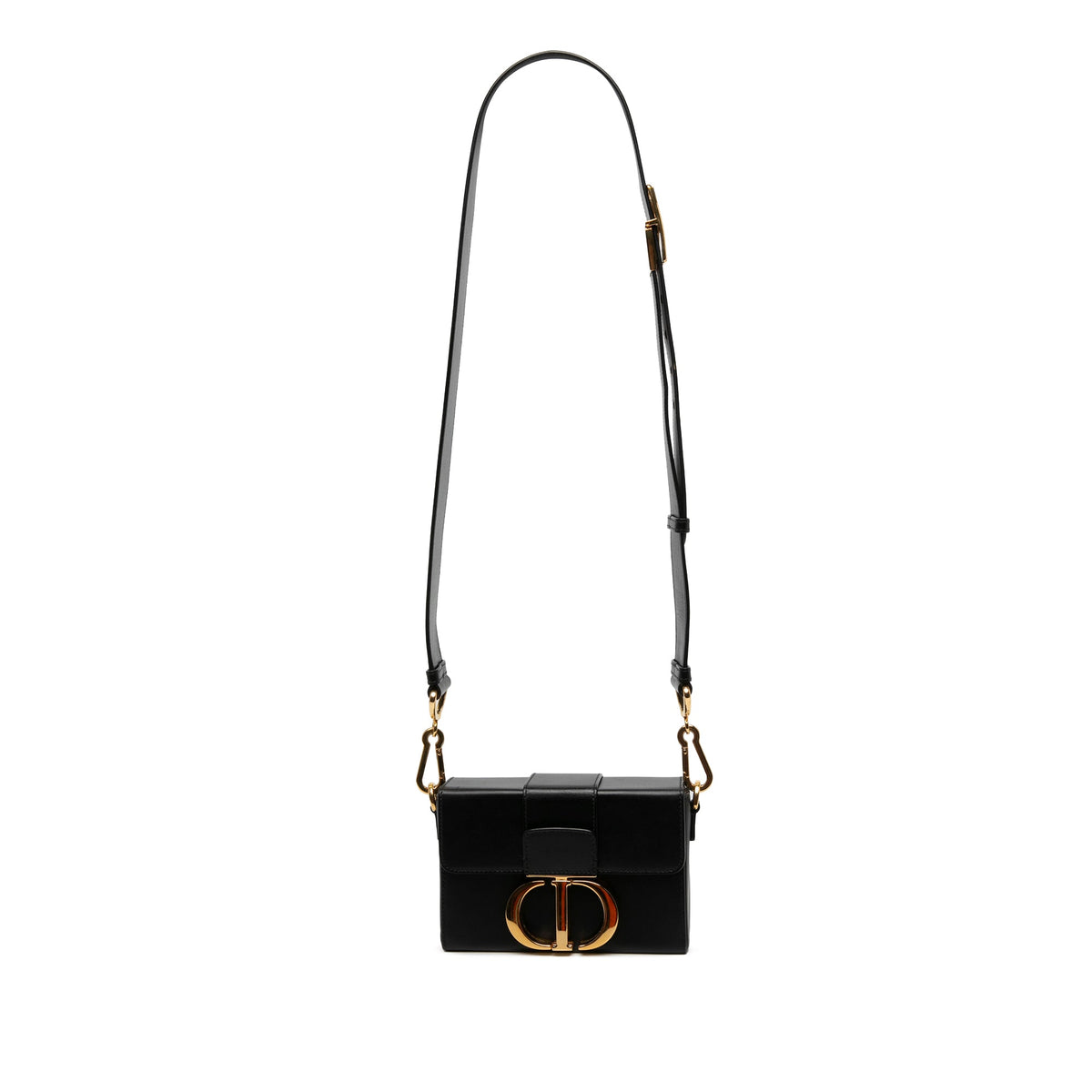 Dior Box Calfskin 30 Montaigne Box Bag — Black
