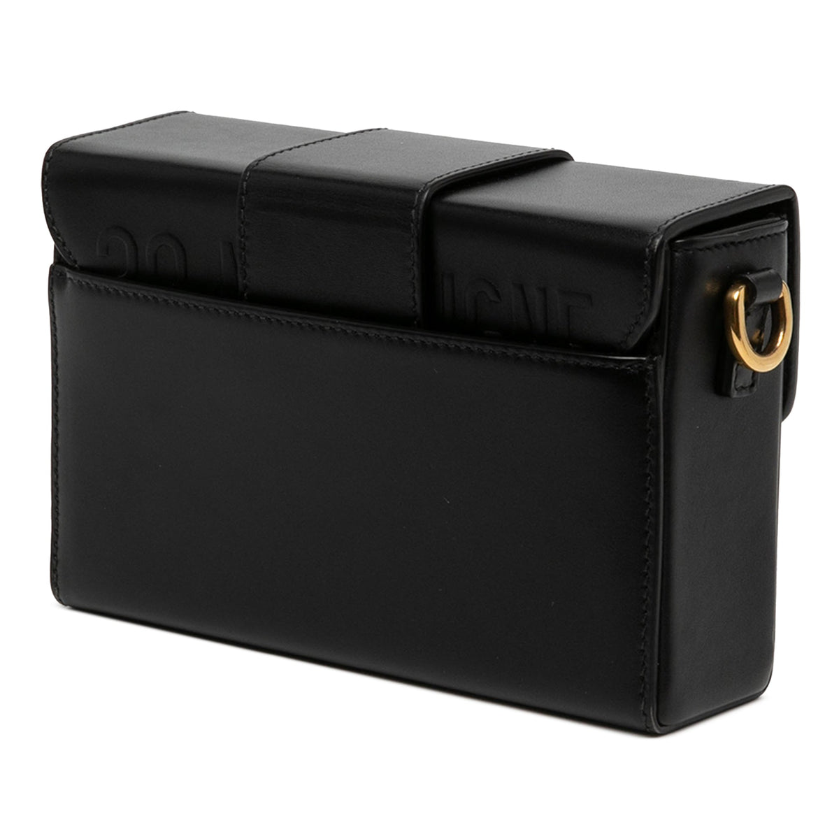 Dior Box Calfskin 30 Montaigne Box Bag — Black
