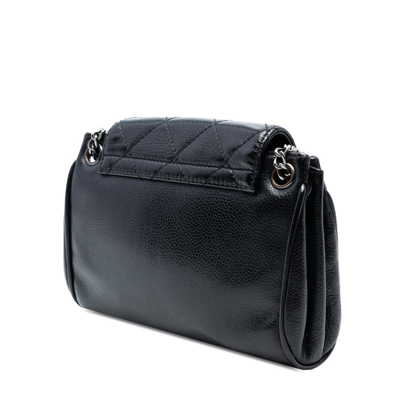 Chanel Mini Quilted Caviar Accordion Flap
