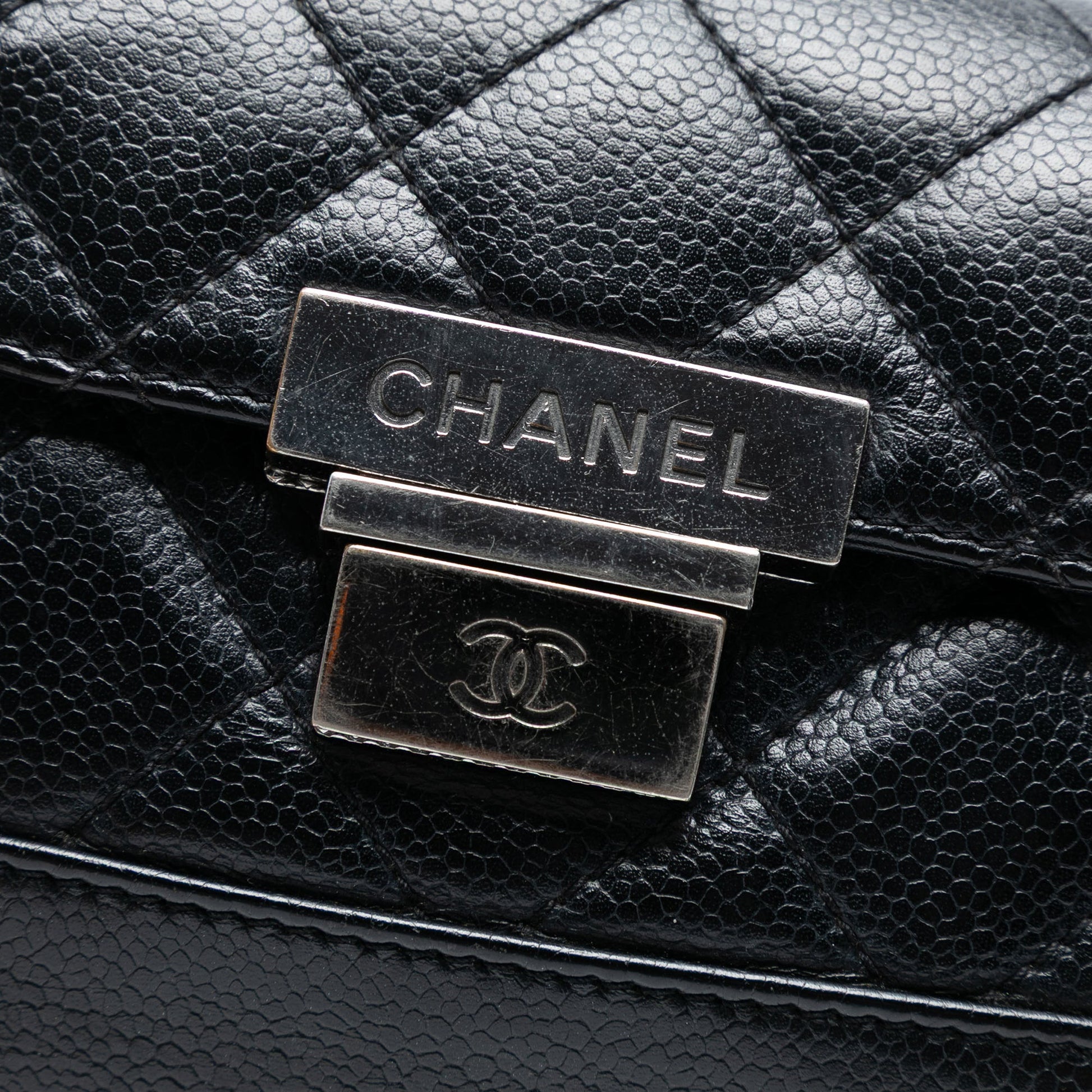 Chanel Mini Quilted Caviar Accordion Flap