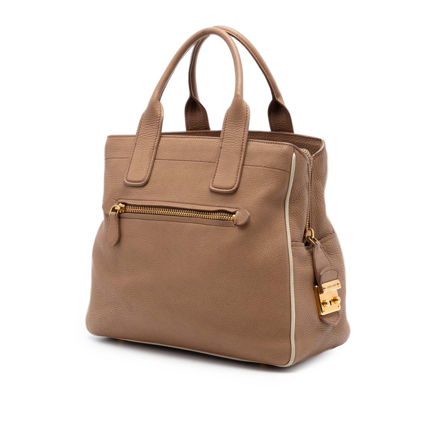 Miu Miu Vitello Caribu Satchel