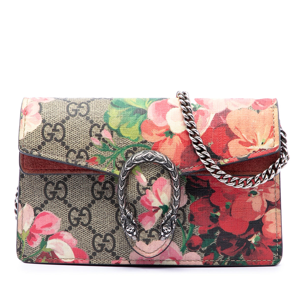 Gucci Mini GG Supreme Blooms Dionysus Crossbody