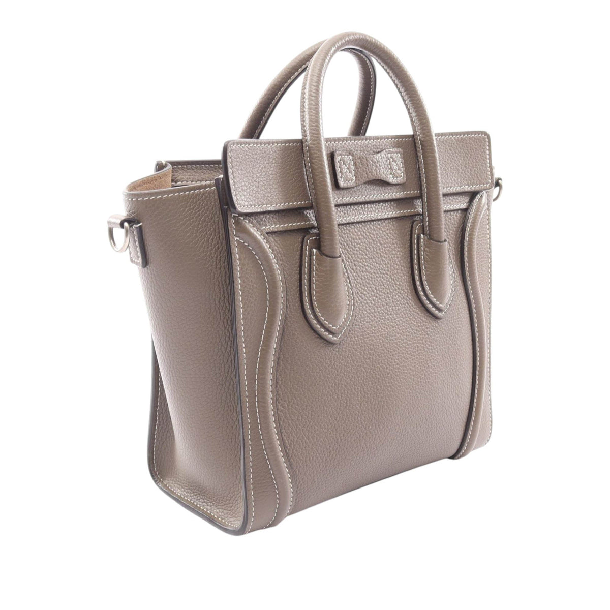 Celine Nano Leather Luggage Tote