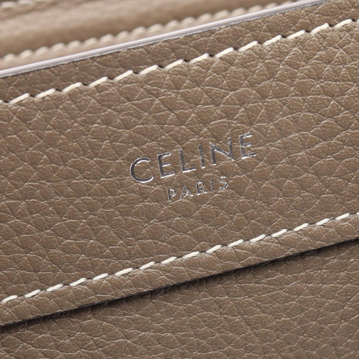 Celine Nano Leather Luggage Tote