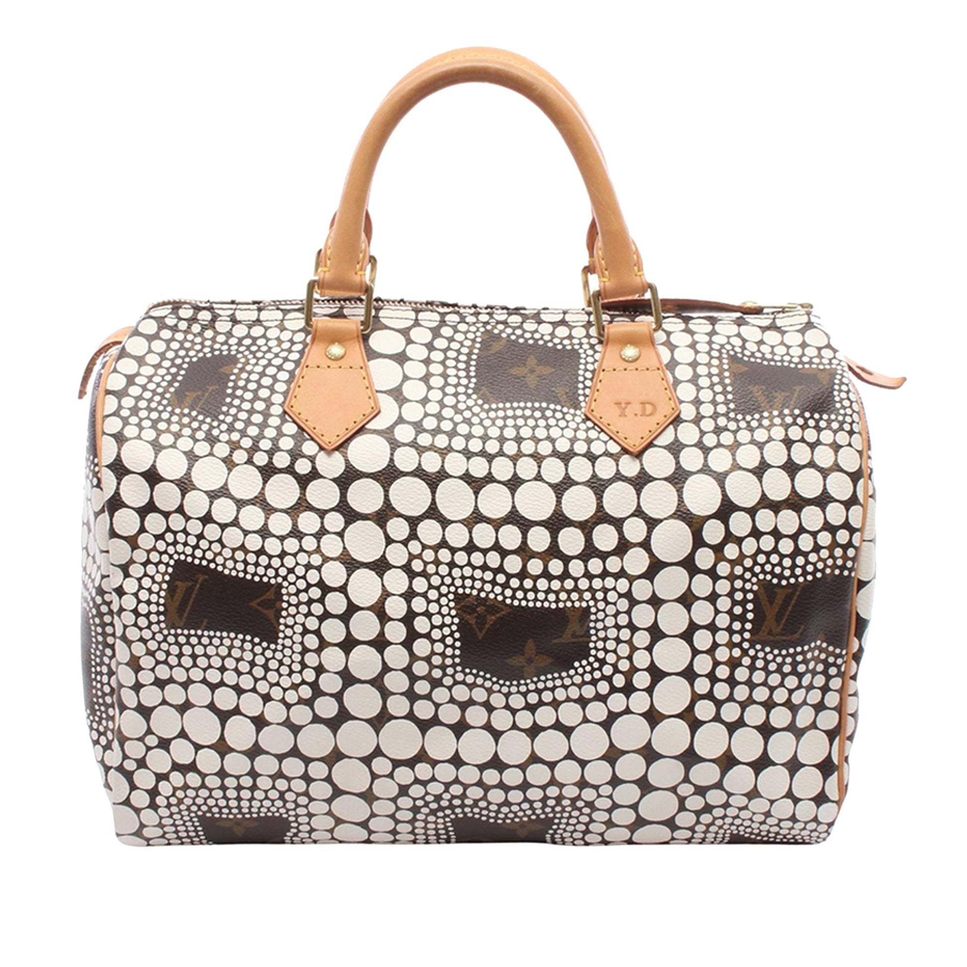 Louis Vuitton Yayoi Kusama Monogram Town Speedy 30