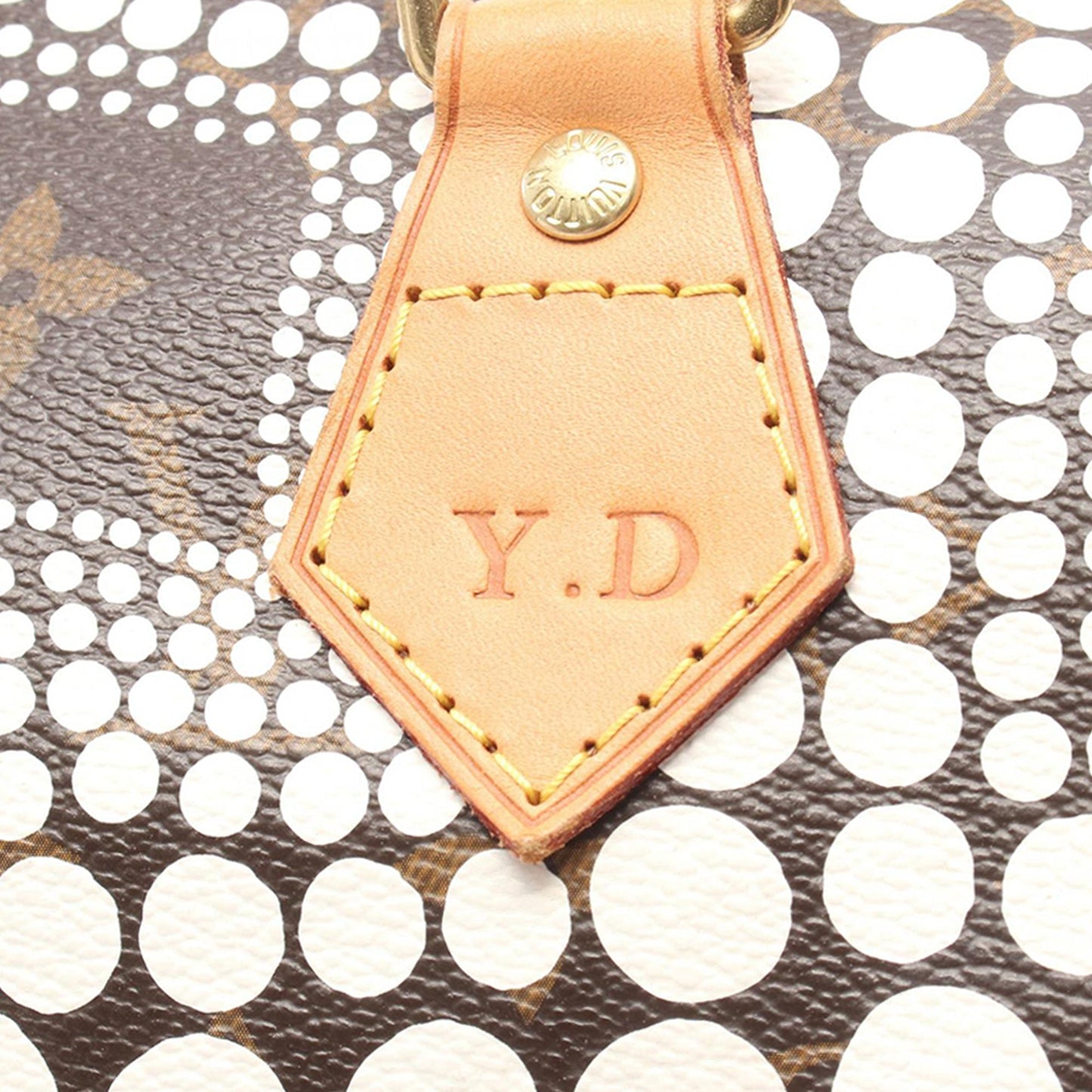Louis Vuitton Yayoi Kusama Monogram Town Speedy 30