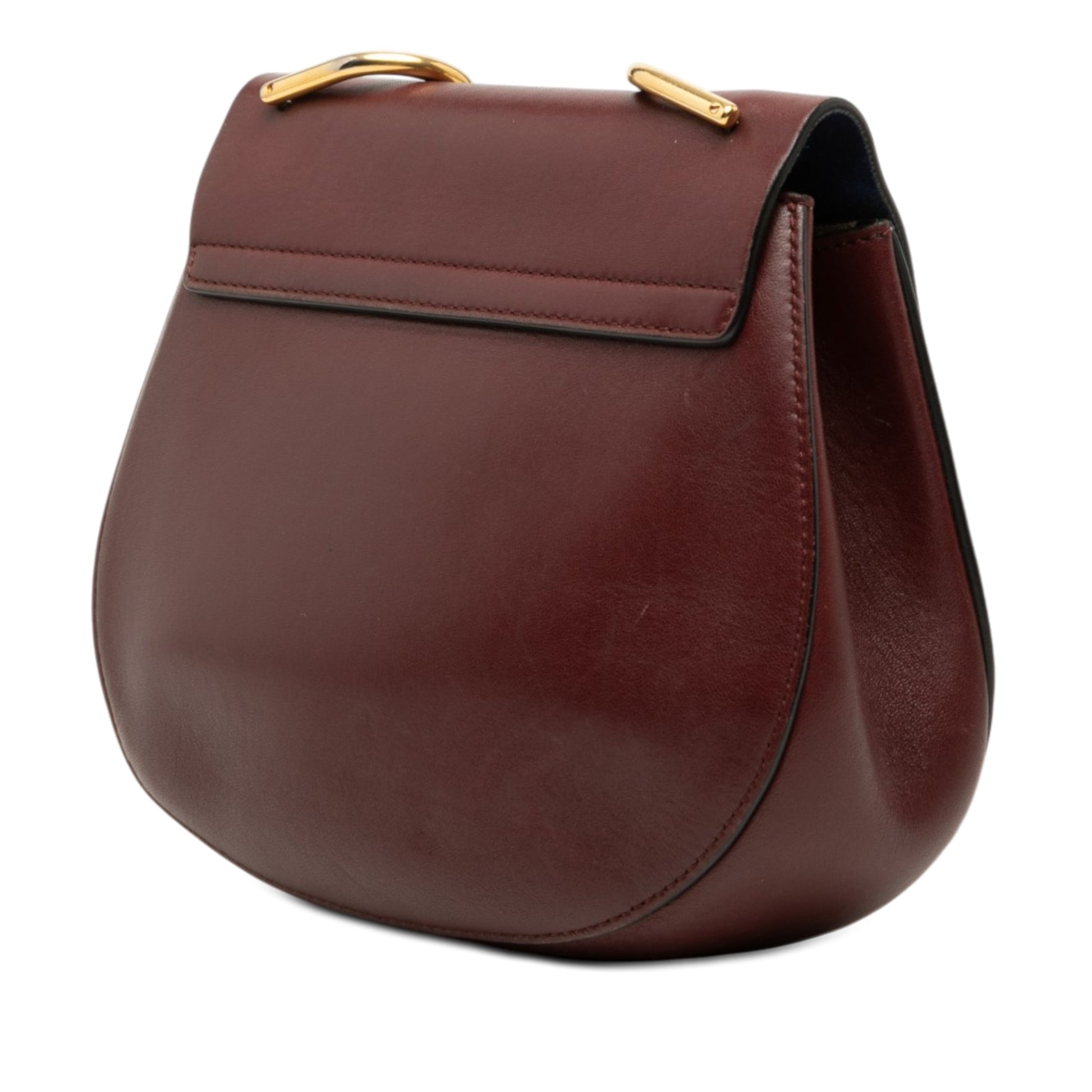 Chloé Small Bicolor Suede and Calfskin Drew Crossbody