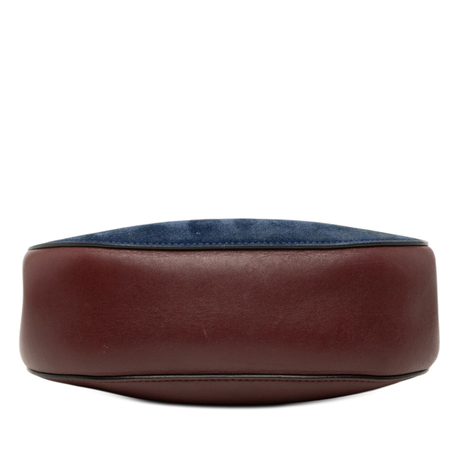 Chloé Small Bicolor Suede and Calfskin Drew Crossbody