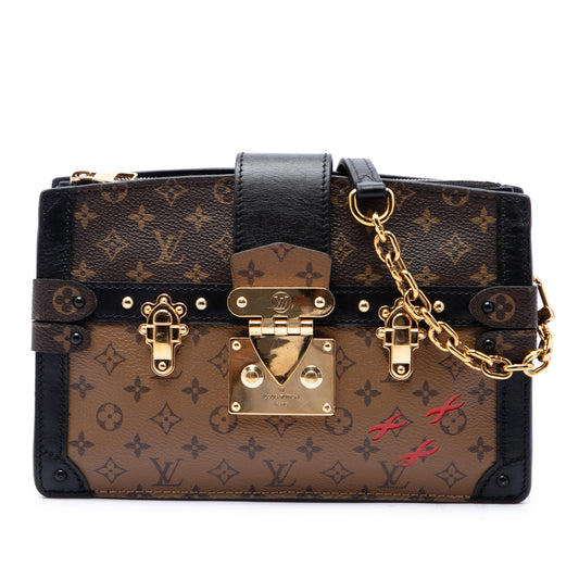 Louis Vuitton Monogram Reverse Trunk Clutch
