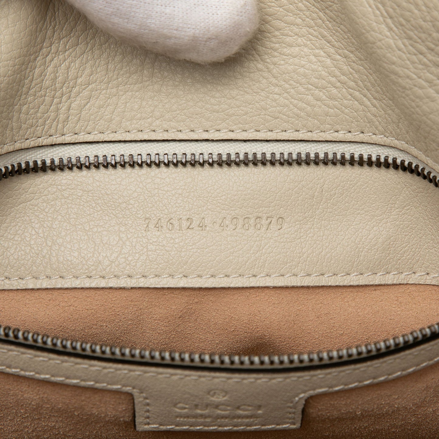 Medium Leather Bamboo Diana Satchel