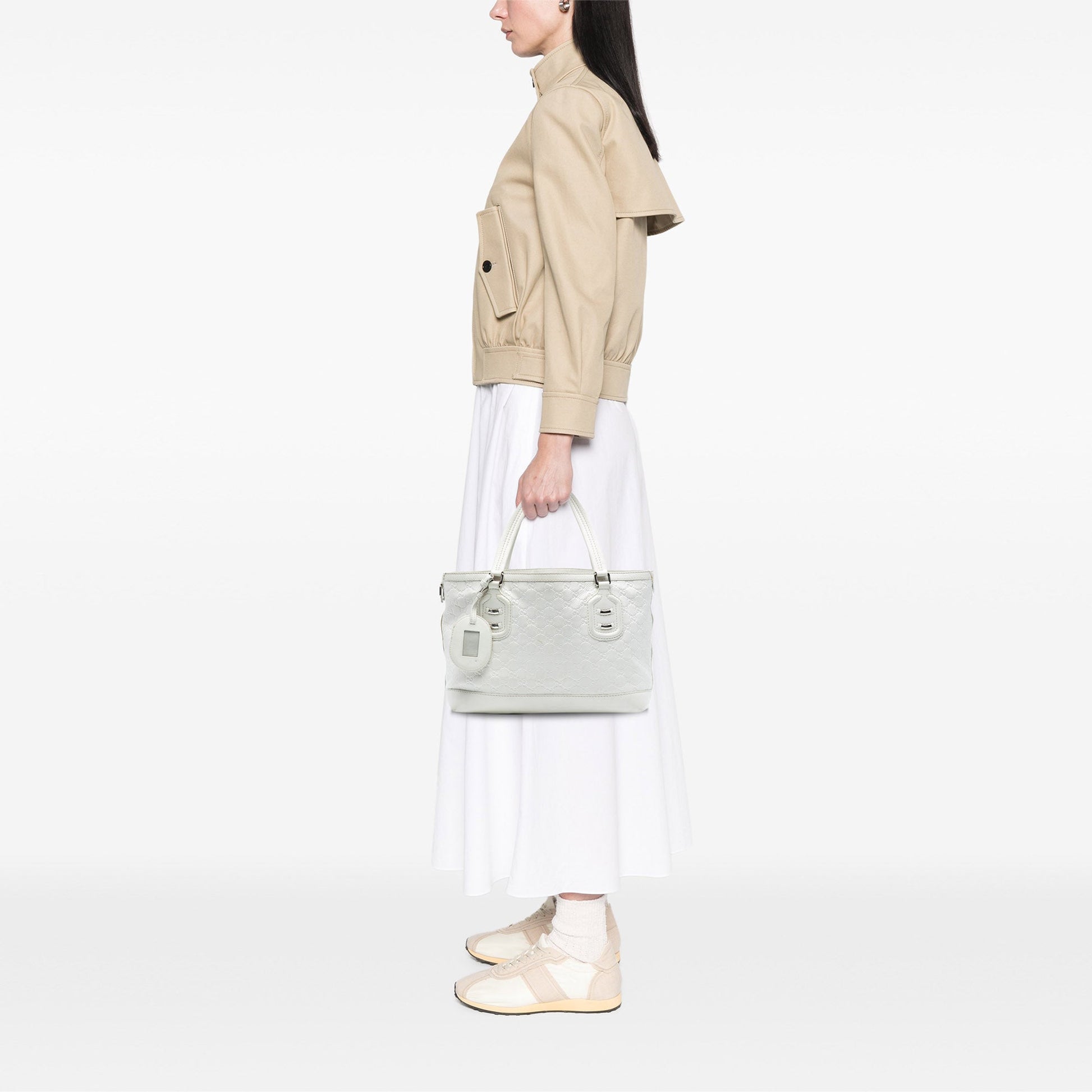 Gucci Guccissima Techno Tag Tote