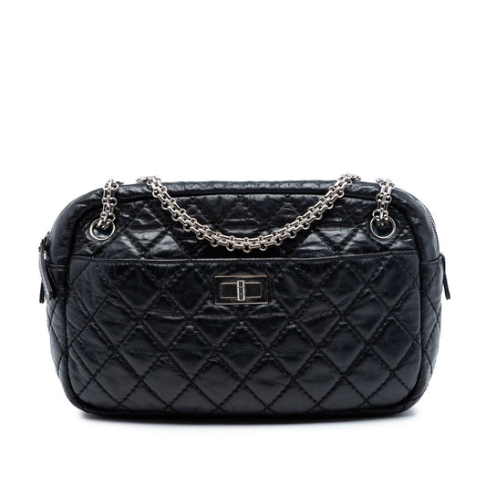 Small Quilted Aged Calfskin Reissue 2.55 Camera Bag
