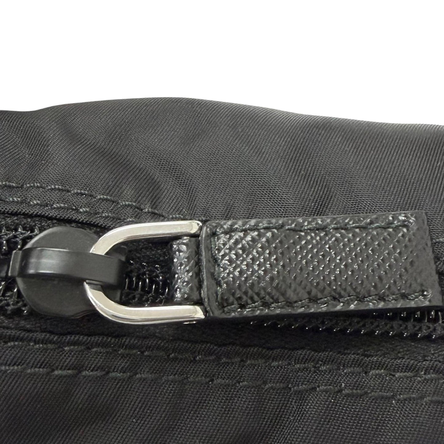 Prada Re Nylon Zip Top Crossbody