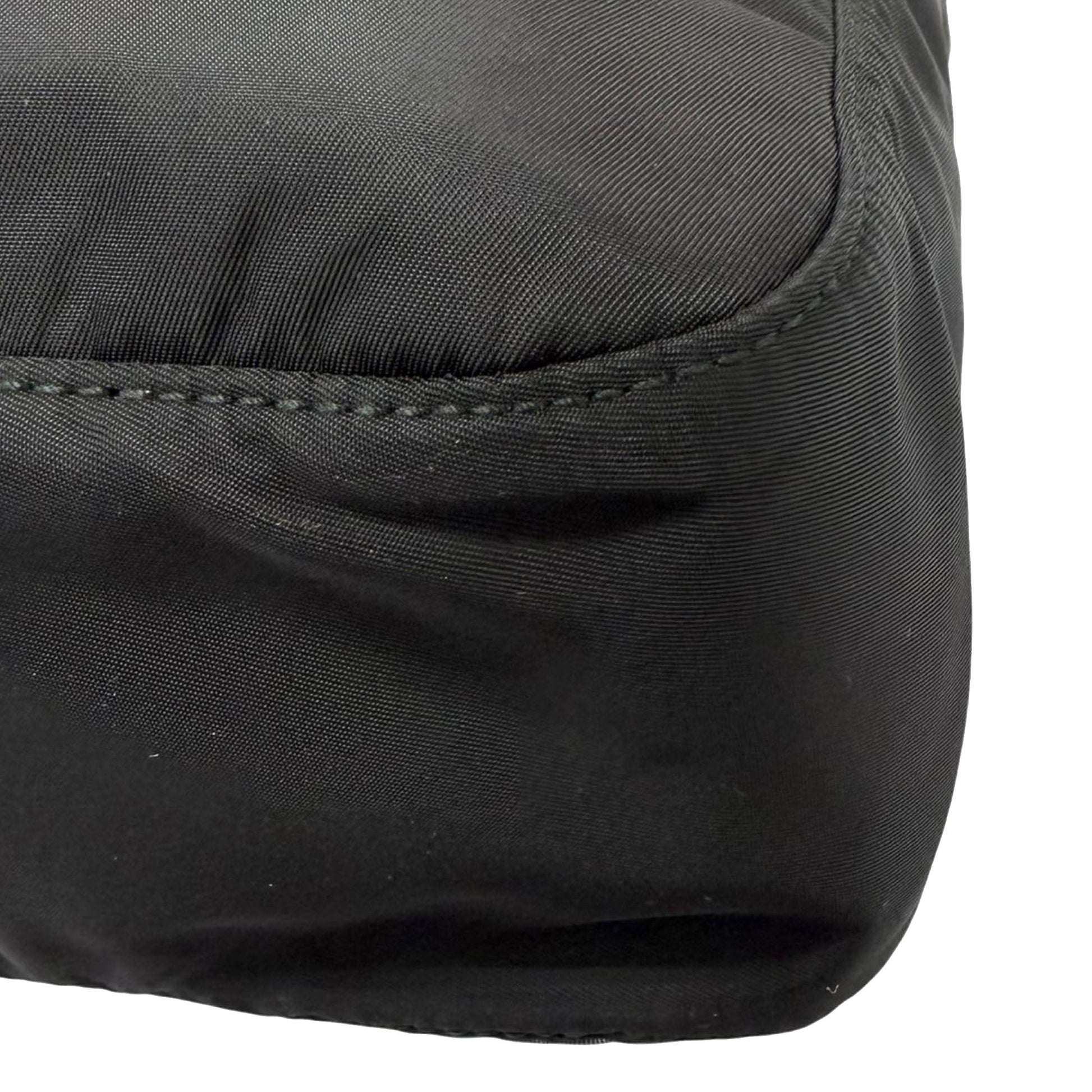 Prada Re Nylon Zip Top Crossbody