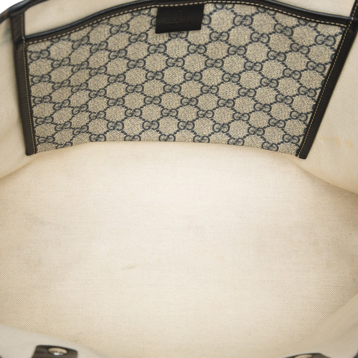 Gucci Medium GG Supreme Web Loop Tote