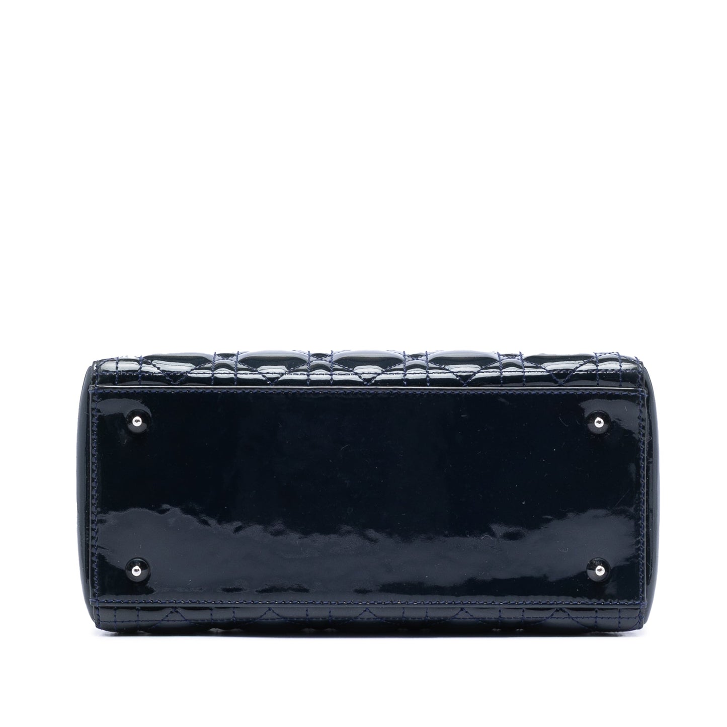 Dior Medium Patent Cannage Lady Dior