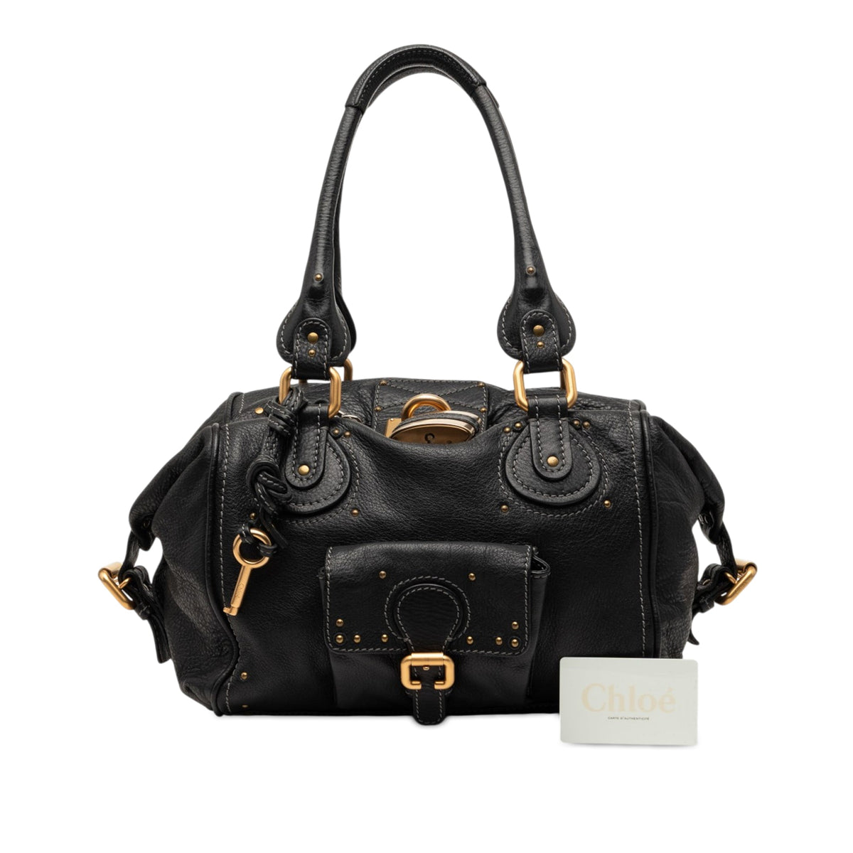 Chloé Leather Paddington Shoulder Bag