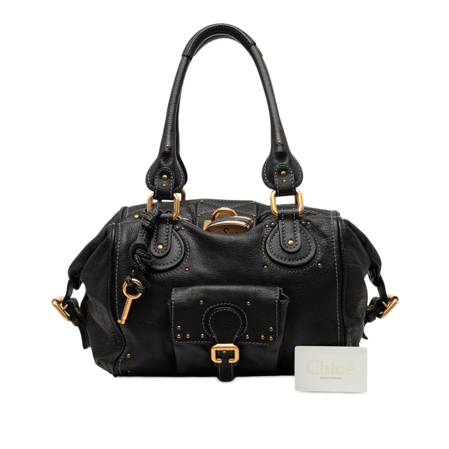 Chloé Leather Paddington Shoulder Bag