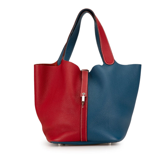 Hermès Bicolor Clemence Picotin Lock 22