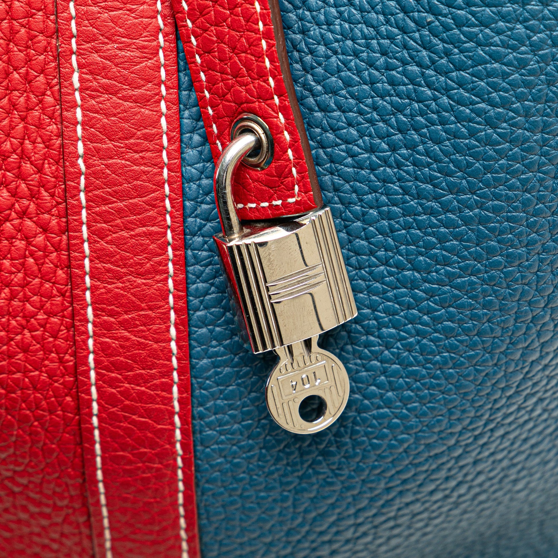 Hermès Bicolor Clemence Picotin Lock 22