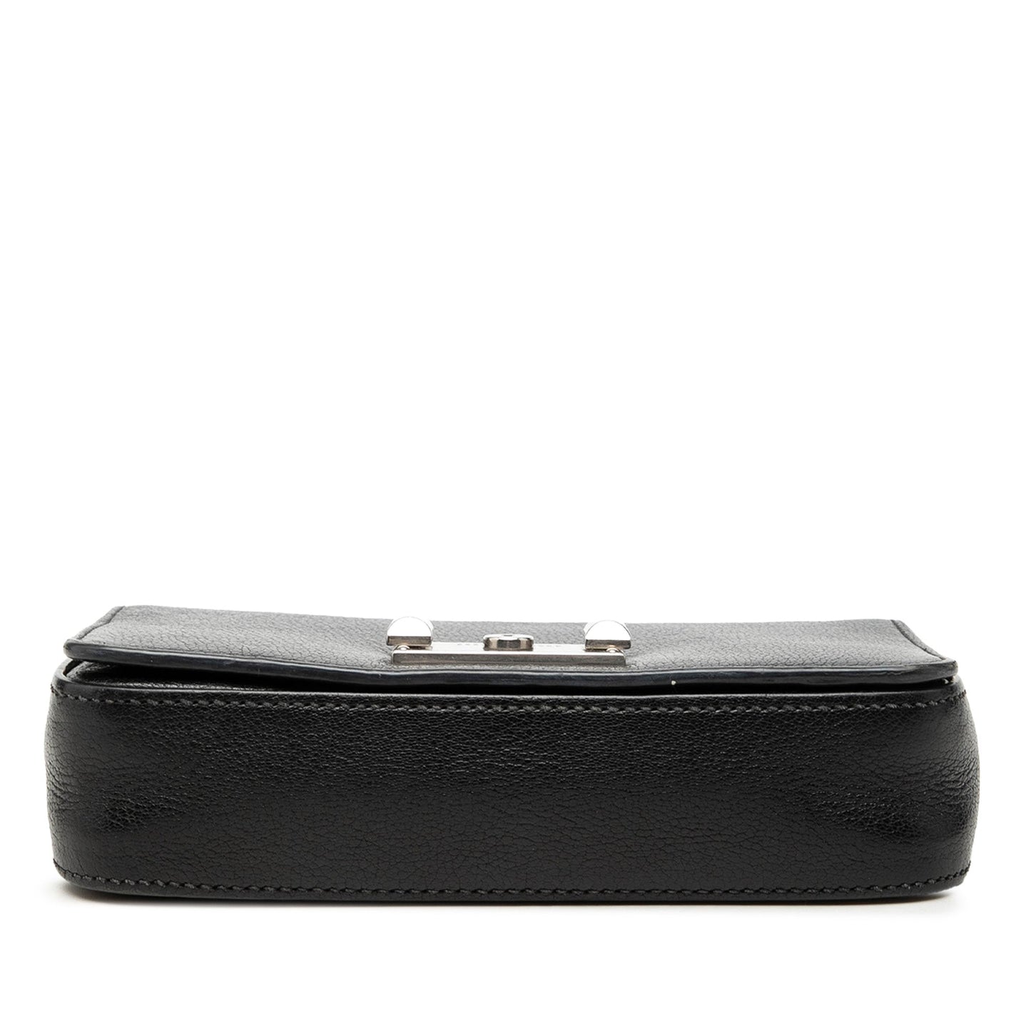 Miu Miu Goatskin Madras Flap Crossbody