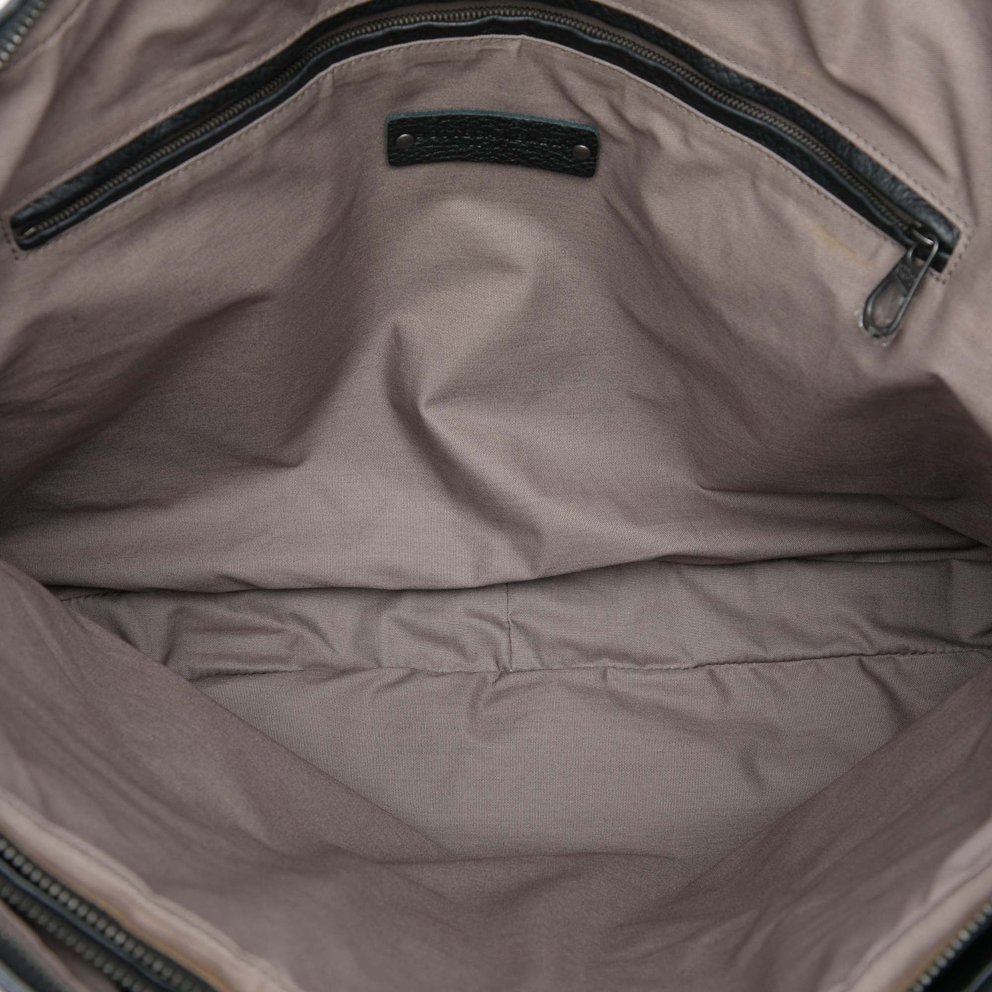 Bottega Veneta Intrecciato Trimmed Leather Business Bag