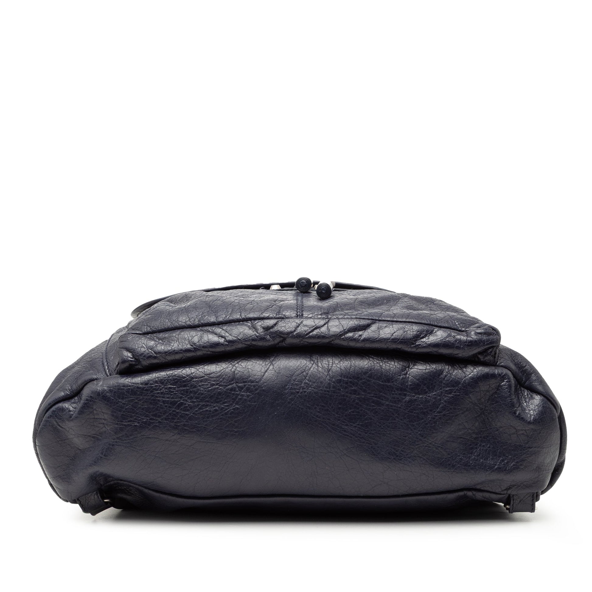 Balenciaga Lambskin Motocross Classic Traveler Backpack